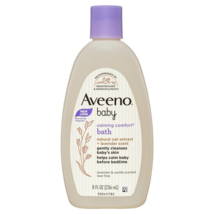 Aveeno Baby Calming Comfort Lavender &amp; Vanilla Scented Bath 236mL - £63.15 GBP