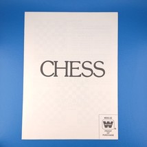1981 Whitman Chess Rules Instructions Booklet Replacement Game Piece 483... - $2.96