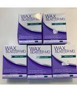 5 Boxes WAX BLASTER MD 12 Premixed Packets + 6 Green Safety Tips Per Box - $29.69