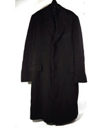 Polo by Ralph Lauren Mens Long Coat 100% Cashmere Black 44 L Italy  - $346.50