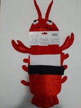 City Pets Shiny Red Lobster Pet Costume for Dog or Cat Halloween Party - $14.84
