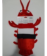 City Pets Shiny Red Lobster Pet Costume for Dog or Cat Halloween Party - £11.73 GBP