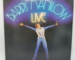 Vintage Barry Manilow LIVE Original Vinyl Record LP Set In Gratefold VG+... - $13.81