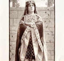 Edyth Walker Grand Opera Victorian Era Theater 1906 Photo Plate Printing... - $34.29 CAD