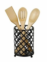 Home Basics Wire Collection Cutlery Holder with Mesh Bottom and Non-Skid Feet - £15.48 GBP