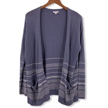 J Jill Open Front Cardigan With Pockets Size Small - £18.10 GBP