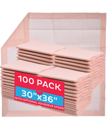 Premium Disposable Bed Pads for Adult Incontinence [100 PADS] 30 X 36 He... - $1,727.56 MXN