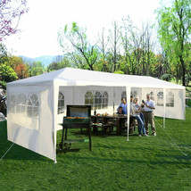 Costway 10&#39;x30&#39; Party Wedding Patio Tent Canopy Heavy Duty Gazebo Pavili... - £194.28 GBP