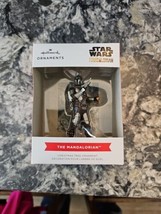 The Mandalorian Christmas Tree Ornament 2021 Star Wars Hallmark - £11.87 GBP