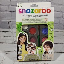 NEW Snazaroo Face Paint Kit With Guide Make Upto 40 Different Faces  - £15.57 GBP
