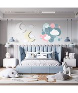 Cloudlet Boho Wall Decals for Baby Room - Customized Sky Boho Wall Stick... - £77.58 GBP