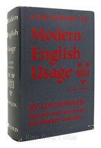 H. W. Fowler &amp; Ernest Gowers A Dictionary Of Modern English Usage 2nd Edition - $84.95