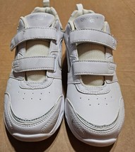 Danskin Now Sneakers Womens Betty  Size 6.5 White Hook &amp; Loop Comfort Shoes - $20.53