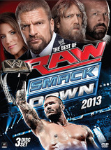 Wwe: The Best Of Raw And Smackdown 2013 Dvd 3 Disc Set -VERY Good - £8.87 GBP