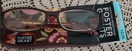 FOSTER GRANT +2.75 ~ BROWN FRAME READING GLASSES ~ ASHLEY ~PL0916~ Q19 - £17.91 GBP