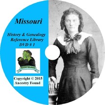 Missouri - History &amp; Genealogy -171 books - Ancestry Family County - CD DVD - £4.69 GBP