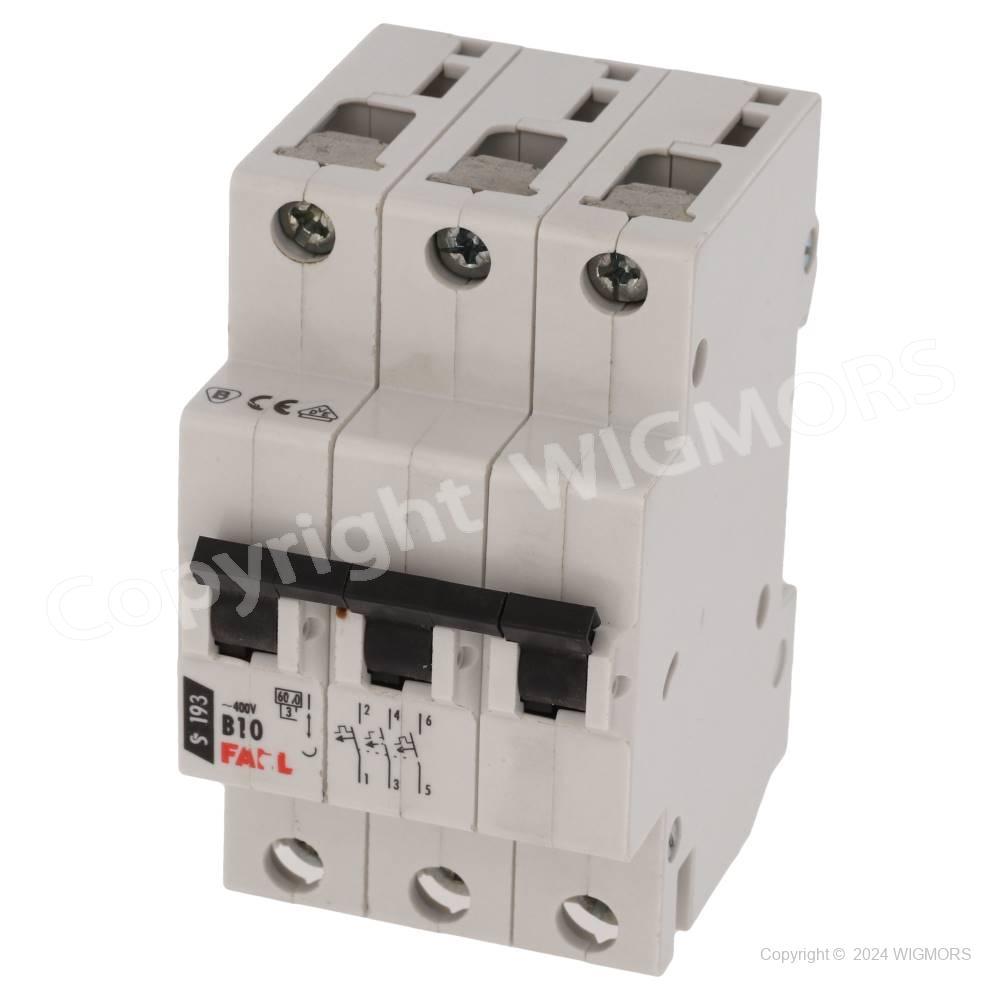 Miniature Circuit Breaker FAEL S193 B10 - $9.19