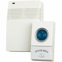 Wireless Remote Control Doorbell with 10 Different Chimes - No Wires - £12.54 GBP