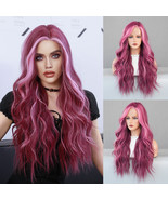 Gradual split wavy hair chemical fibre full top Small Lace Wig - €43,59 EUR