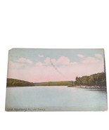 Postcard Lake Hopatcong New Jersey Lake Scenery Undivided Back Vintage P... - $12.76