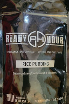 Rice Pudding Emergency Survival Food Pouch Meal 30 Year Shelf Life 8 Serving Bag - $13.75