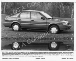 1990 Chevrolet Geo Prizm Hatchback SEDAN-B&amp;W Photo Fn - £24.24 GBP