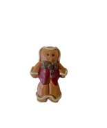 Vintage 1990’s Cast Resin 2 x 1.5 Gingerbread Man Christmas Brooch Pin - £15.61 GBP