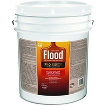 5 gal Flood FLD820 Pastel Base Pro Series Solid Color Acrylic Stain - $238.37