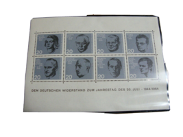 GERMANY  BRD  STAMPS  BLOCK   1964  MINKUS 1663  MNH - $2.03 CAD