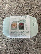 Bentgo Classic All-in-One Stackable Bento Lunch Box Container – Mint/Lig... - $294.44 MXN