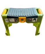 YardsWorks Garden Lawn Yard Kneeler Seat Bench w Tool Storage &amp; Cushion ... - £13.72 GBP