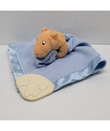 Classic Pooh Tigger Blue Lovey Security Blanket Satin Trim Teether &amp; Cri... - $26.35 CAD