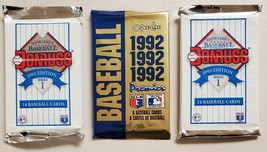 Donruss &amp; OPC Premier Baseball Lot of 3 (Three) New Unopened Sealed Packs  - $11.68