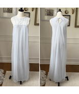 Vintage 70s Aristocraft Long Pastel Blue Nightgown M - $39.68 CAD