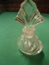 Beautiful Vintage Crystal Glass PERFUME Bottle - $14.44