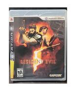 Resident Evil 5 2009 Sony PlayStation 3 Game With Manual - $9.50