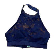 Honeydew Intimates Olivia Blue Lace Halter Top Bralette Womens Large - £10.27 GBP