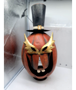 Metal Pumpkin Head Halloween Masquerade Steampunk Figurine Decoration 21&quot; - €25,18 EUR