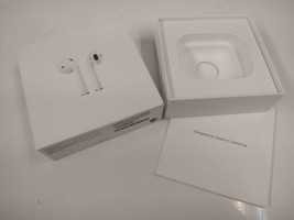 Apple Airpods 2nd Generation EMPTY BOX ONLY A2032 A2031 A1602 No charging case - £10.25 GBP