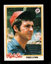 1978 Topps #320 Fred Lynn Ex Red Sox *X102667 - £1.54 GBP