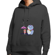 Bee &amp; Puppycat Rain Women&#39;s Black Hoodie - $30.99