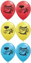 Cars 3 - 12&quot; Round Assorted Latex Balloons (6ct) - $2.99