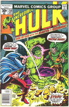 The Incredible Hulk Comic Book #210 Marvel Comics 1977 FINE+ - £3.18 GBP