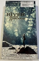 A River Runs Through It 1993 Vhs Tape Robert Redford Brad Pitt New Sealed - £7.04 GBP