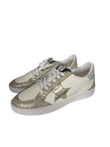 Vintage Havana kids alaia crocodile low top sneaker in Gold/Cream - size 7 - £55.48 GBP