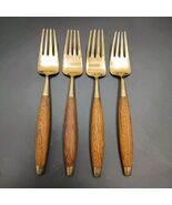 Antique Rosewood Bronze and Wood Set of 4 Salad Fork Thailand Rare - €34,62 EUR Antique Rosewood Bronze and Wood Set of 4 Salad Fork Thailand Rare - €34,62 EUR