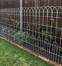 4&#39;t x 25&#39; Galvanized Metal Fence Double Loop Woven Wire Roll Historical ... - £224.32 GBP