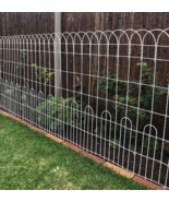 4&#39;t x 25&#39; Galvanized Metal Fence Double Loop Woven Wire Roll Historical ... - £224.32 GBP