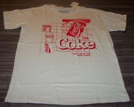 WOMEN&#39;S TEEN COCA-COLA COKE Can&#39;t Beat The Real Thing T-shirt MEDIUM NEW... - $19.80