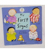 My First Signs Cardboard Book Annie Kubler 2004 Child&#39;s Play  - £11.74 GBP
